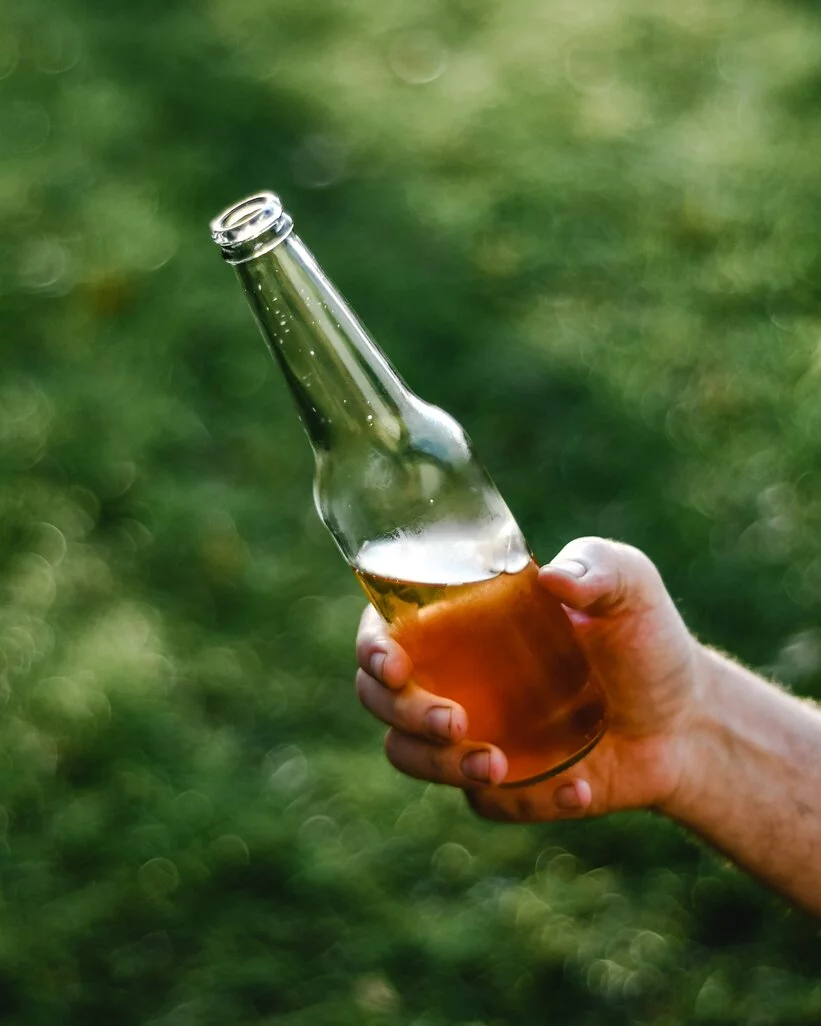 Beer With Trees In Background